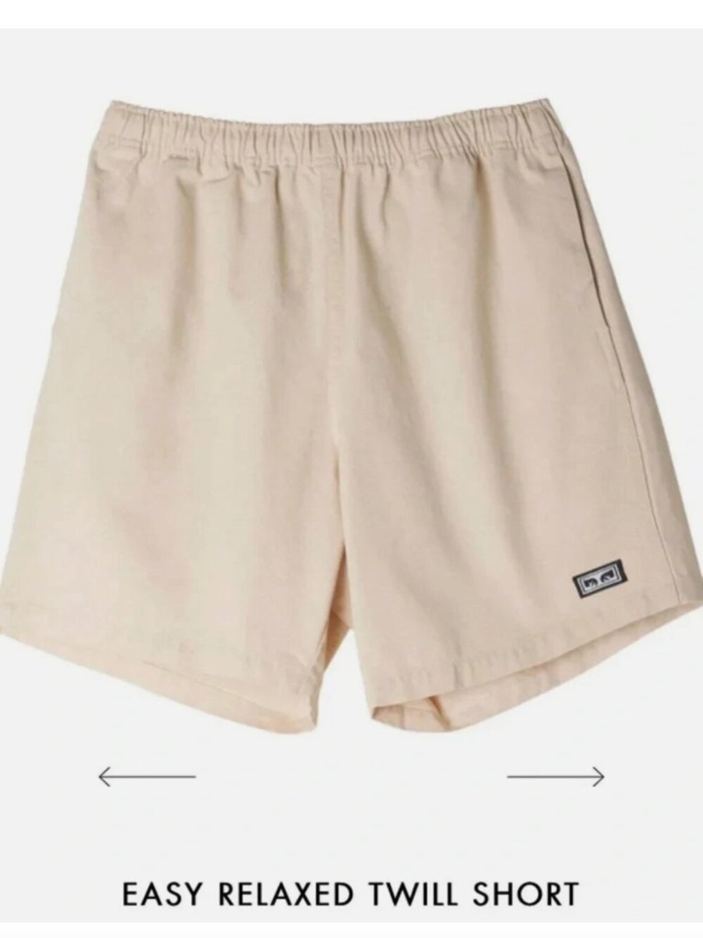 Obey Clothing Obey Propaganda Mens Easy Relaxed Twill Shorts NWT - Size Medium